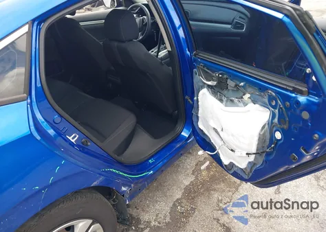 2018 Honda Civic Lx из США, поврежденный, VIN 19XFC2F58JE006749